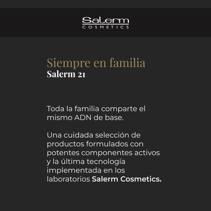 Salerm 21 Trio Kit packaging displaying paraben-free and vitamin E formula details
