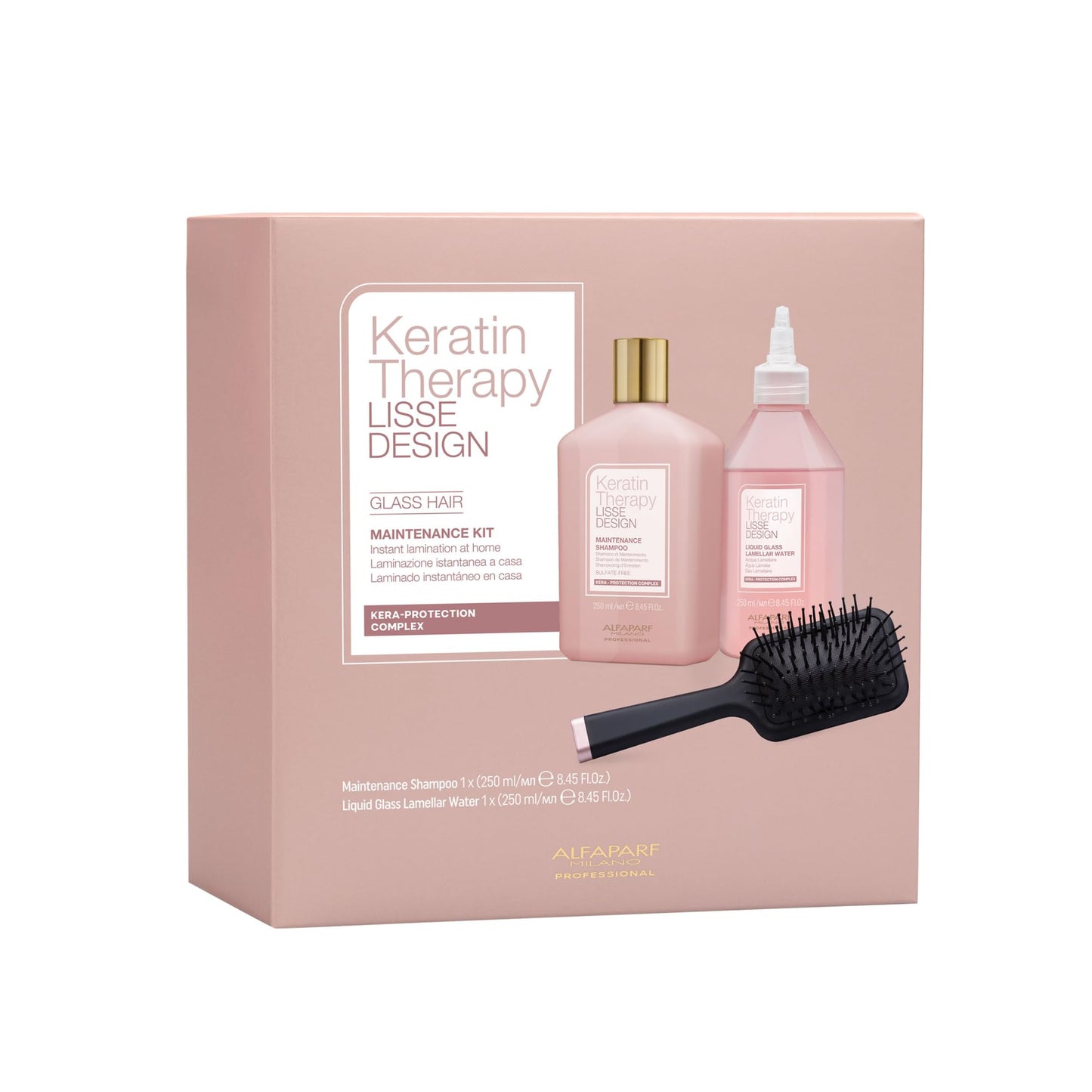 Liquid Glass Lamellar Water bottle for professional shine