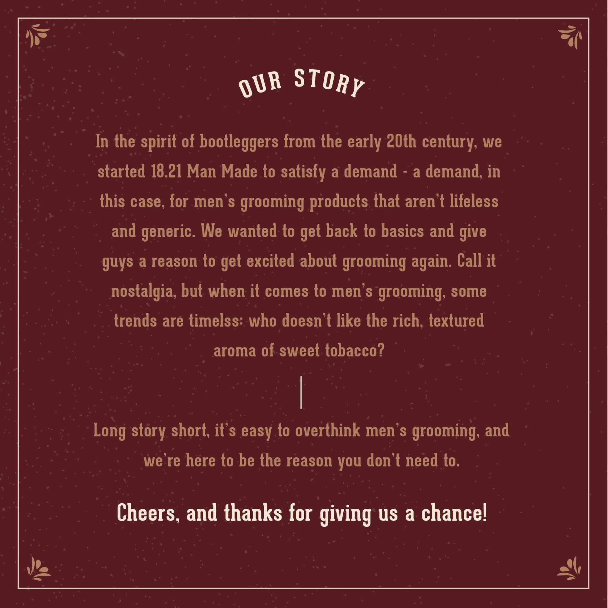 Close up view of the 18.21 Man Made masculine hair styling gift box texture
