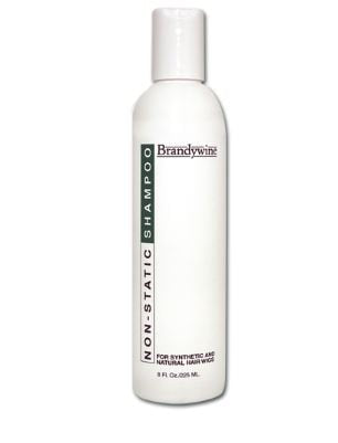 USA imported Brandywine synthetic fiber cleanser duo pack with the included three row detangling wig brush.