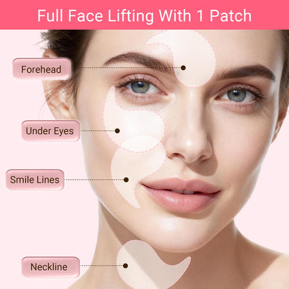 IMethod instant lift eye mask demonstrating thickness and premium quality of hydrogel material
