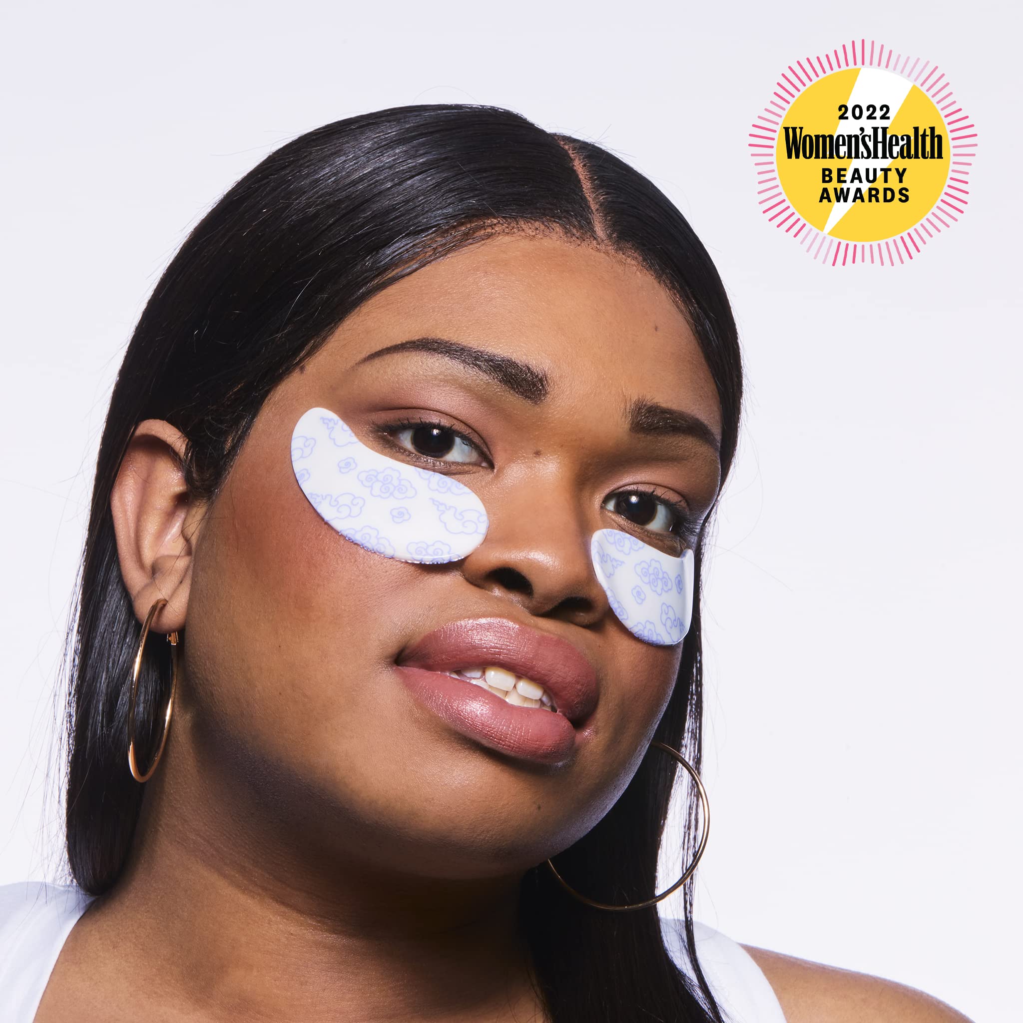 Pacifica silicone eye patches inside travel storage tin
