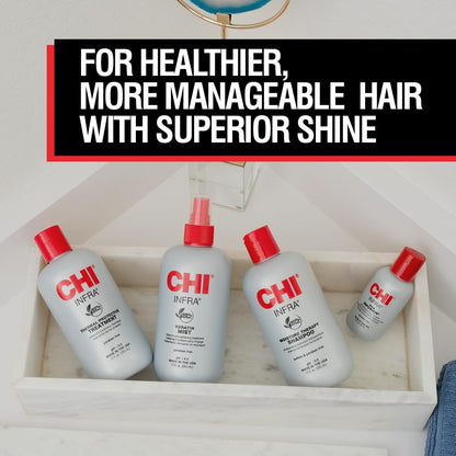 CHI salon hair kit back label showing ingredients and directions