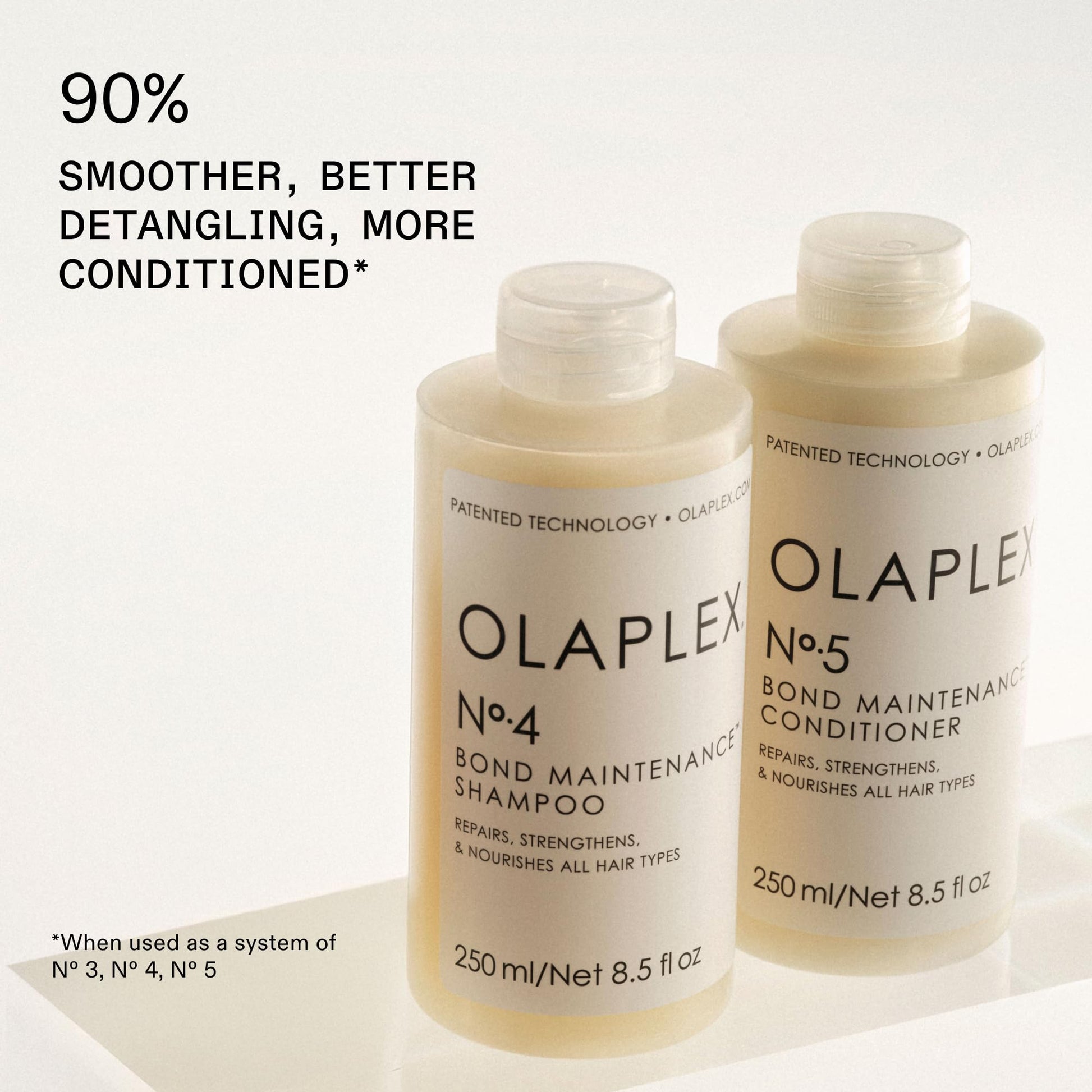 Olaplex Number 0.5 scalp treatment and styling products