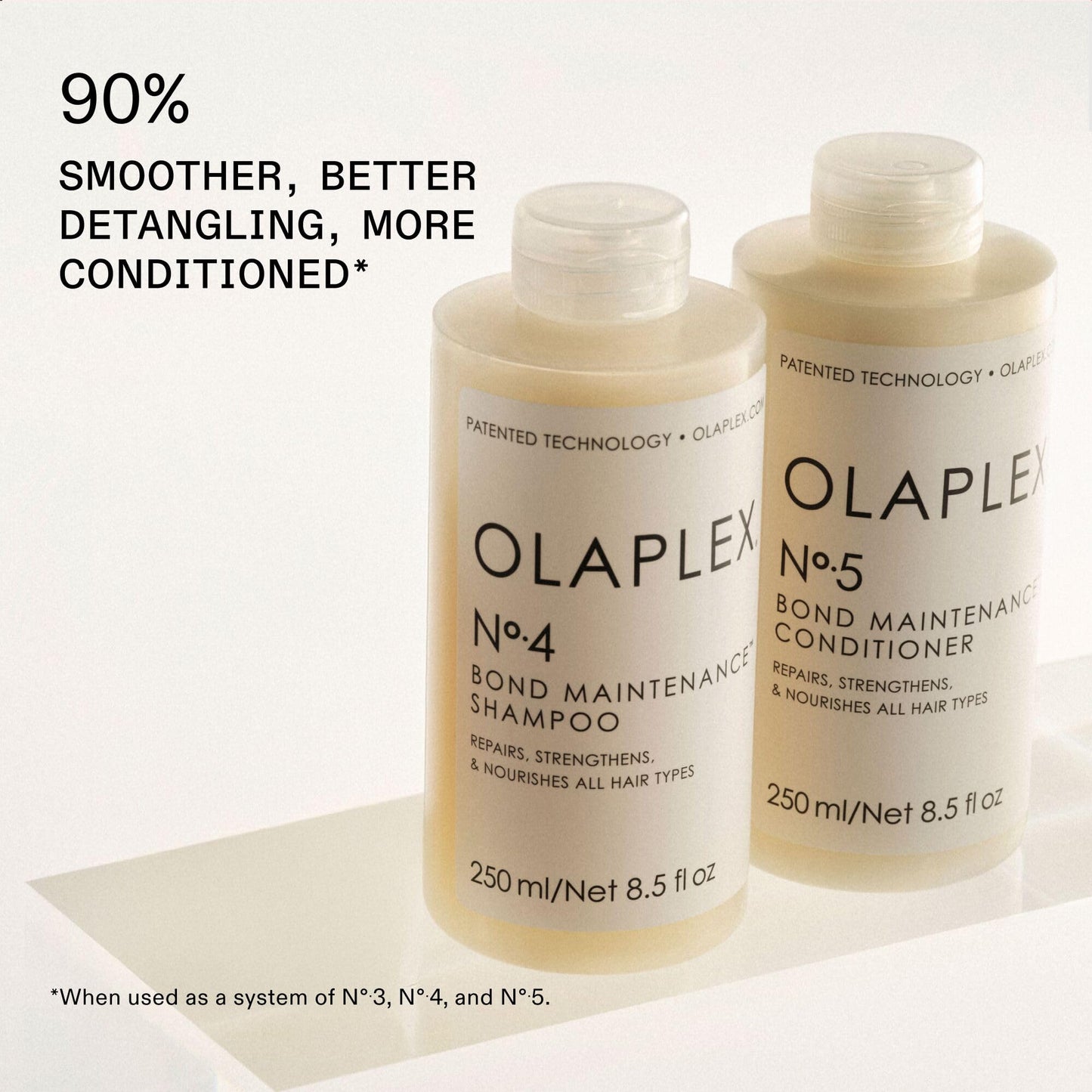 Close up of the precise dropper dispenser tip on the Olaplex bonding oil.