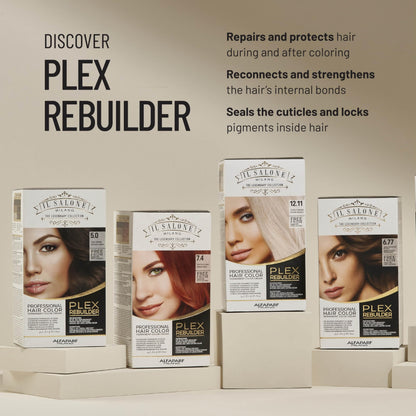 Il Salone Milano 12.11 Silver Platinum professional hair dye kit contents including developer cream and maintenance mask