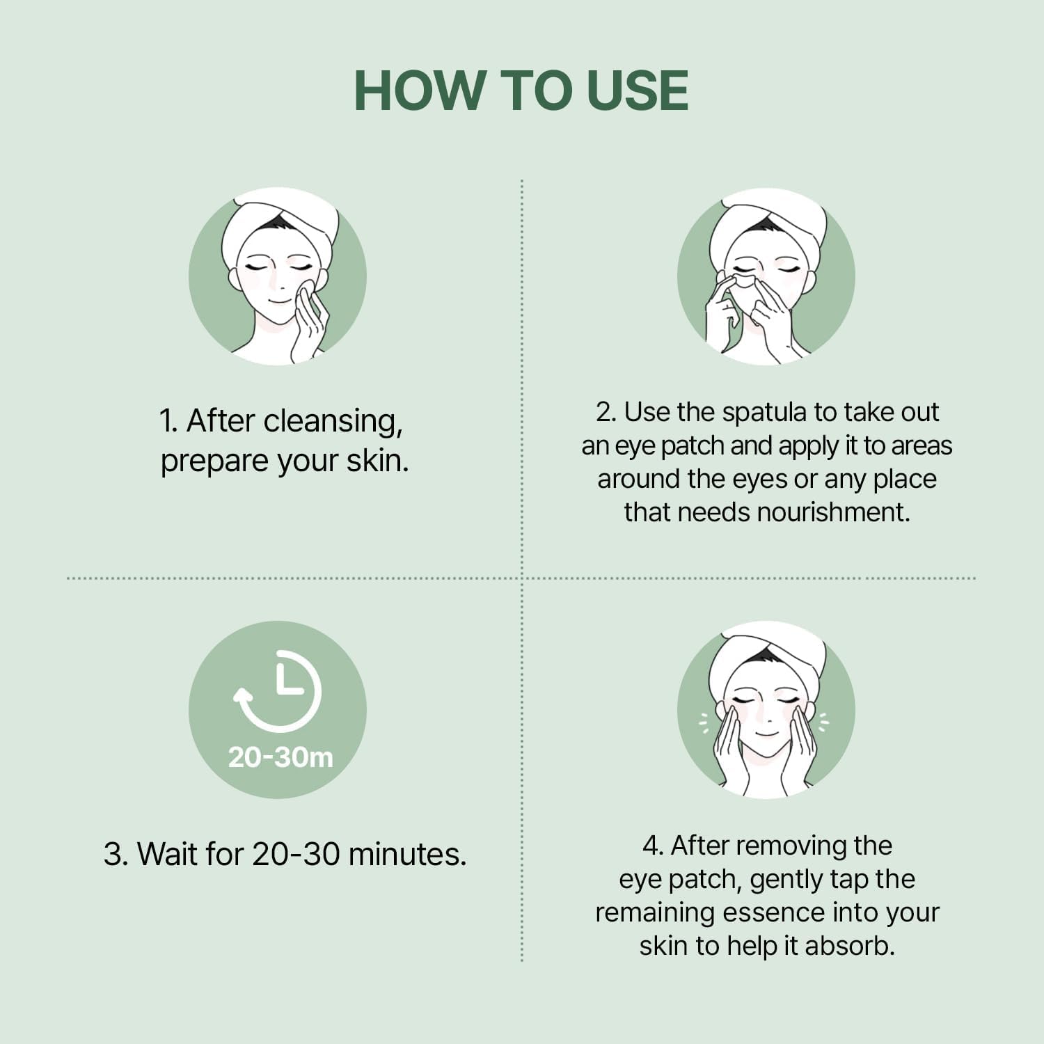 Applying imported Mixsoon collagen eye masks to target smile lines