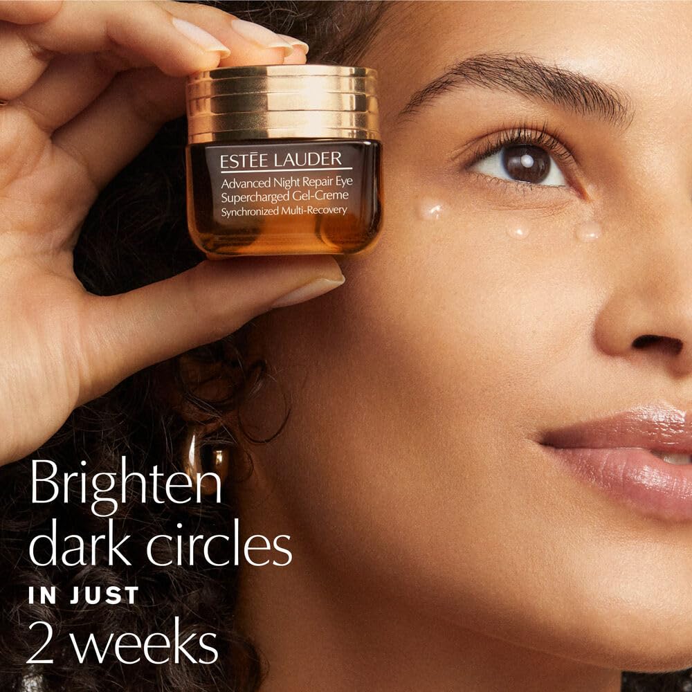 Estée Lauder eye cream glass jar packaging