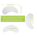 Qleng hydrogel eye patch texture and pearl membrane surface