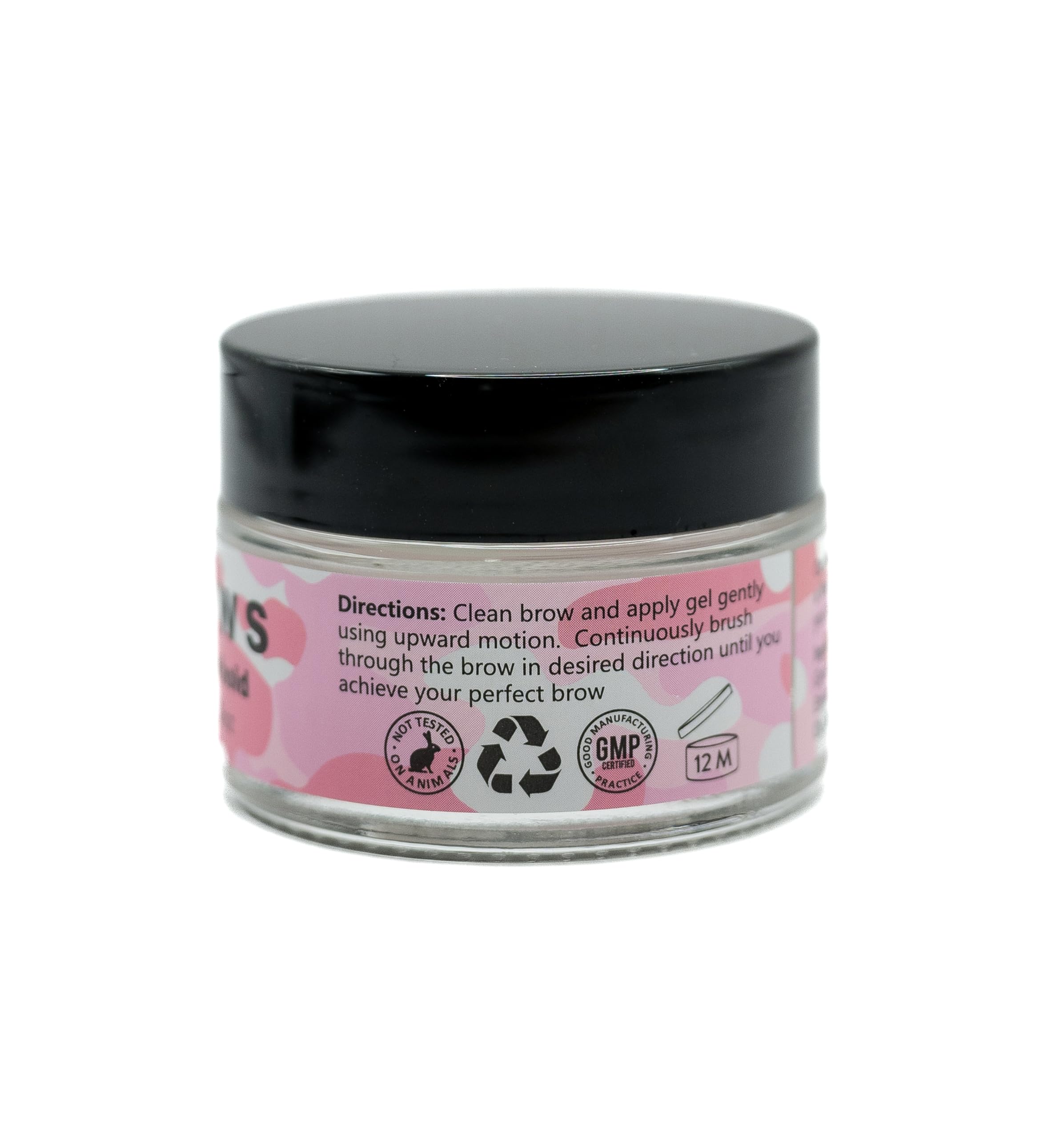 Authentic Combat Gel extreme hold brow styling product