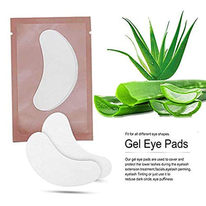 Lint free lash extension supplies in bulk pack