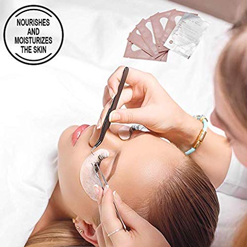 Close up of Ocim professional eyelash extension gel patches