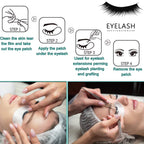 Inkel hydrogel eyelash extension gel patches open pack