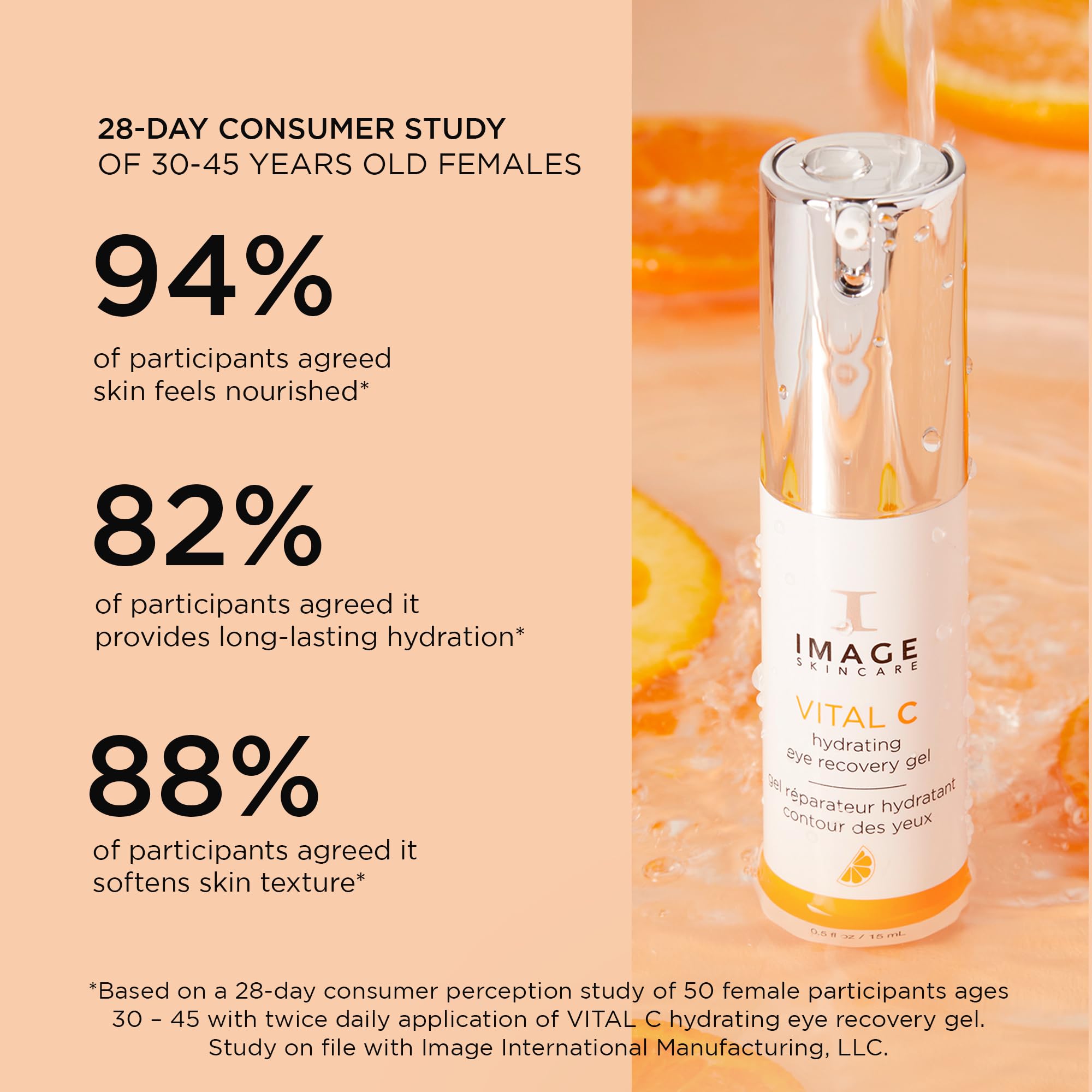 Image Skincare Vital C eye gel side profile