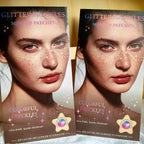 Anmubag holographic star face stickers packaging design