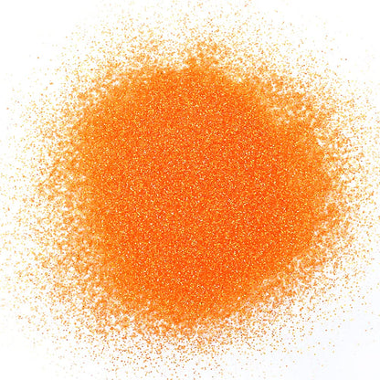 Cosmetic application of fine iridescent glitter powder on nail art and festival makeup styles