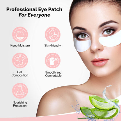 GreenLife eyelash extension gel pads individually sealed packets