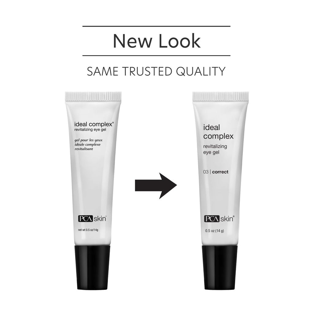 PCA Skin Ideal Complex Revitalizing Eye Gel packaging box