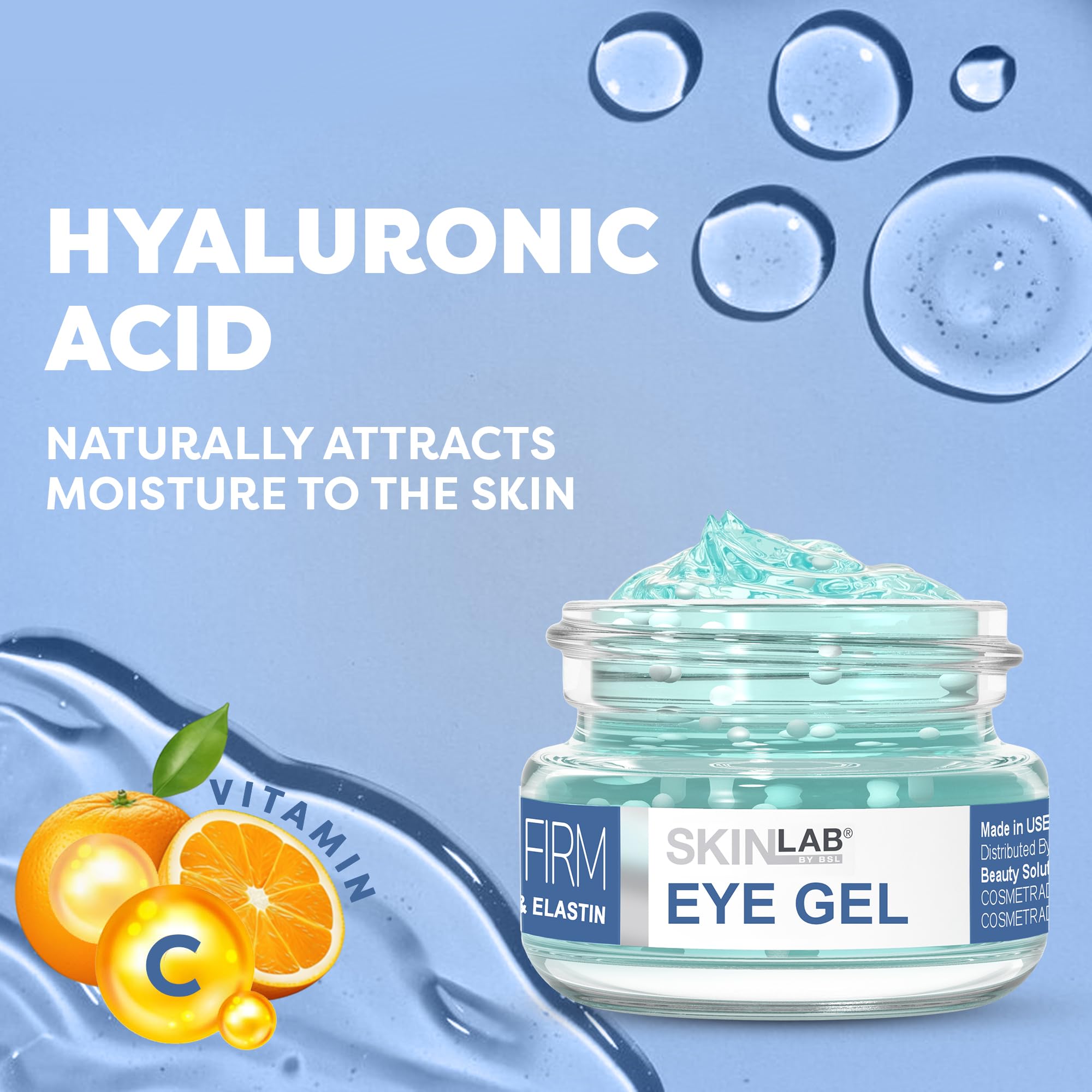 Skin Lab Lift and Firm Eye Gel ingredient label details