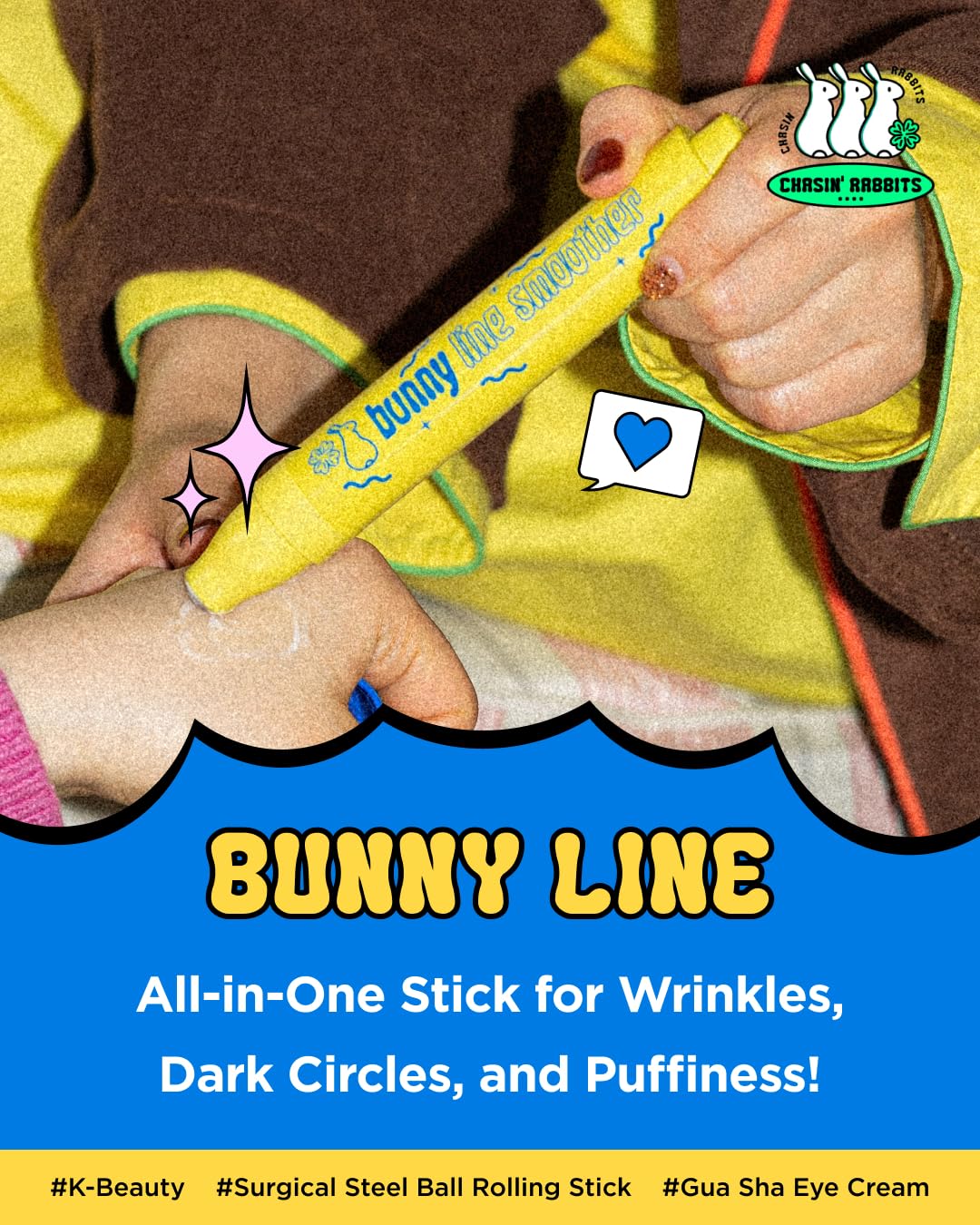 Chasin' Rabbits Bunny Line Smoother packaging with bunny logo