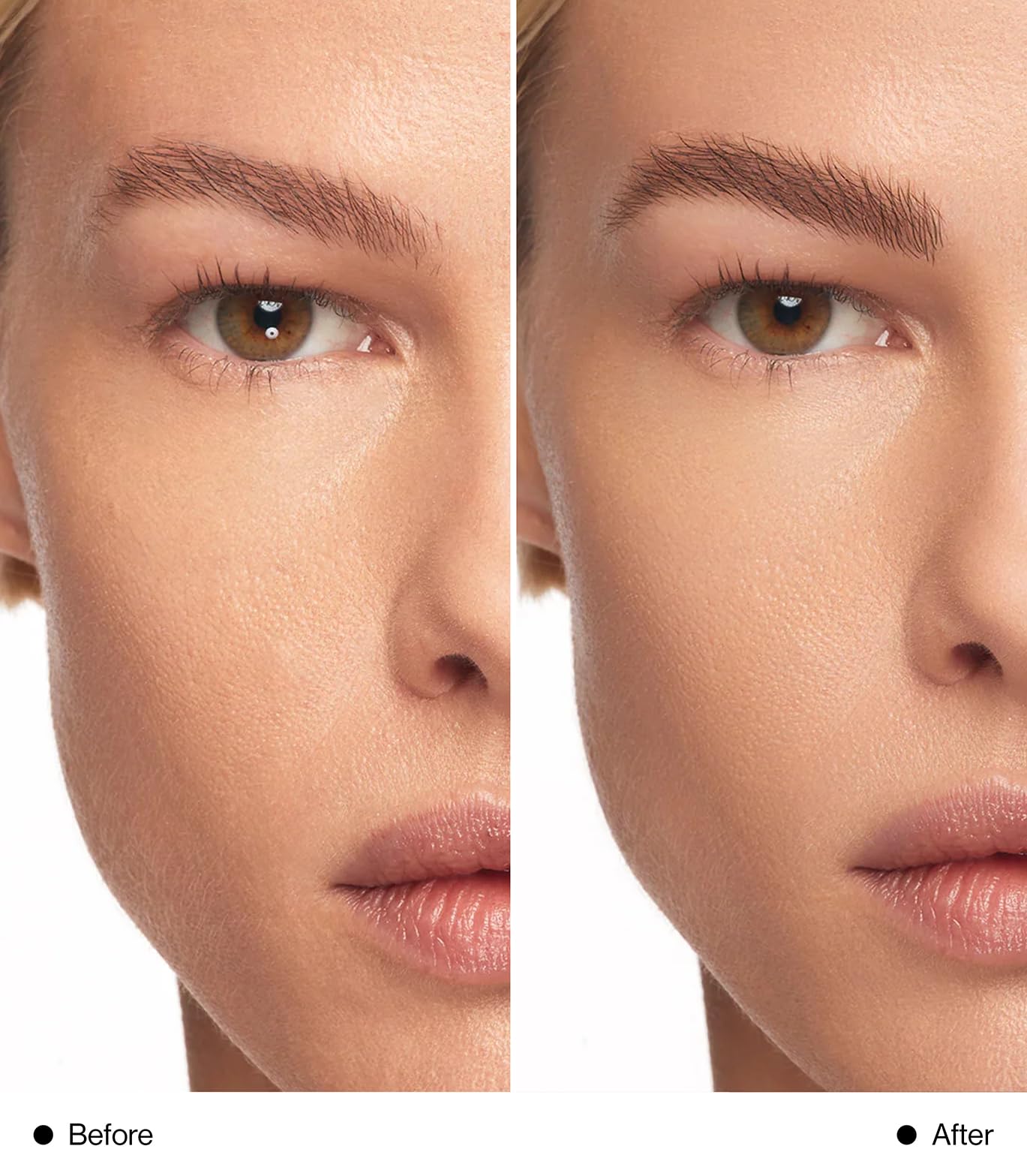 Close up of Make Beauty clear brow gel applicator