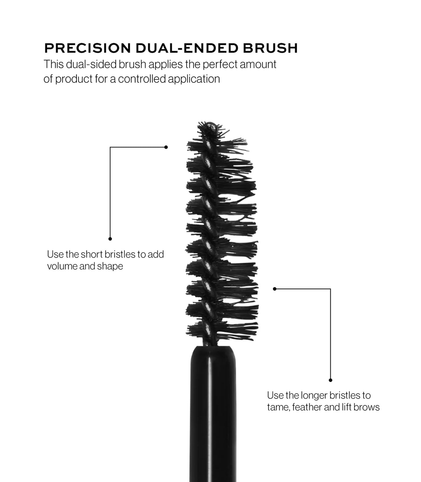Make Beauty Infinite Hold Brow Gel packaging and branding