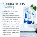 Lumene skincare product back view with ingredient list