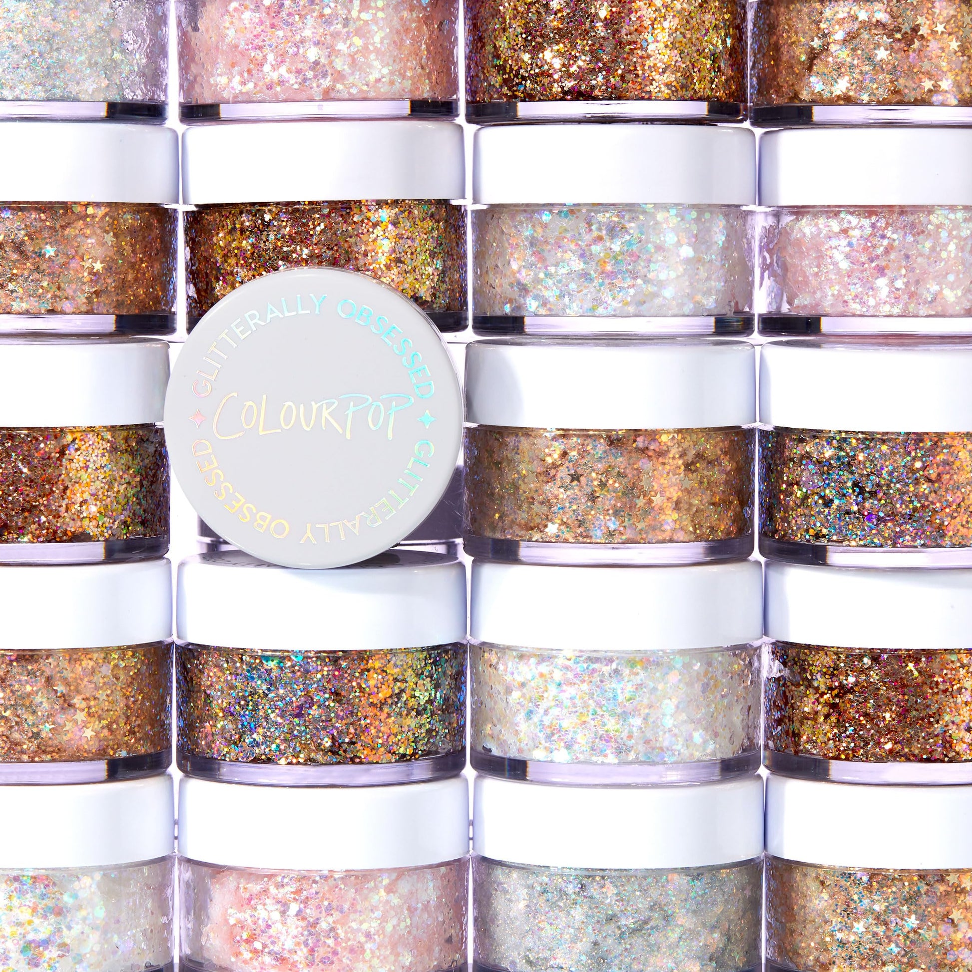 ColourPop cosmetics high-voltage multi-dimensional glitter gel close up view