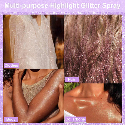 Texture demonstration of the ultra thin skin friendly glitter particles on a dark fabric background.
