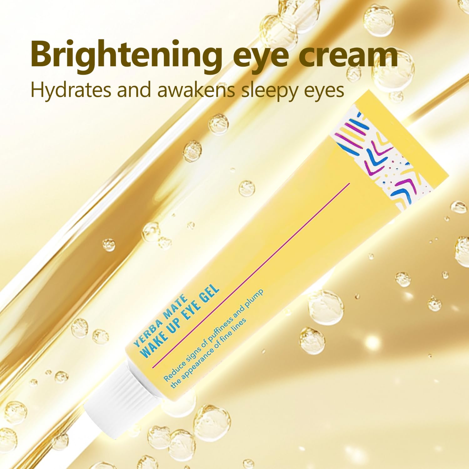 Spchannel eye gel application around the eye area