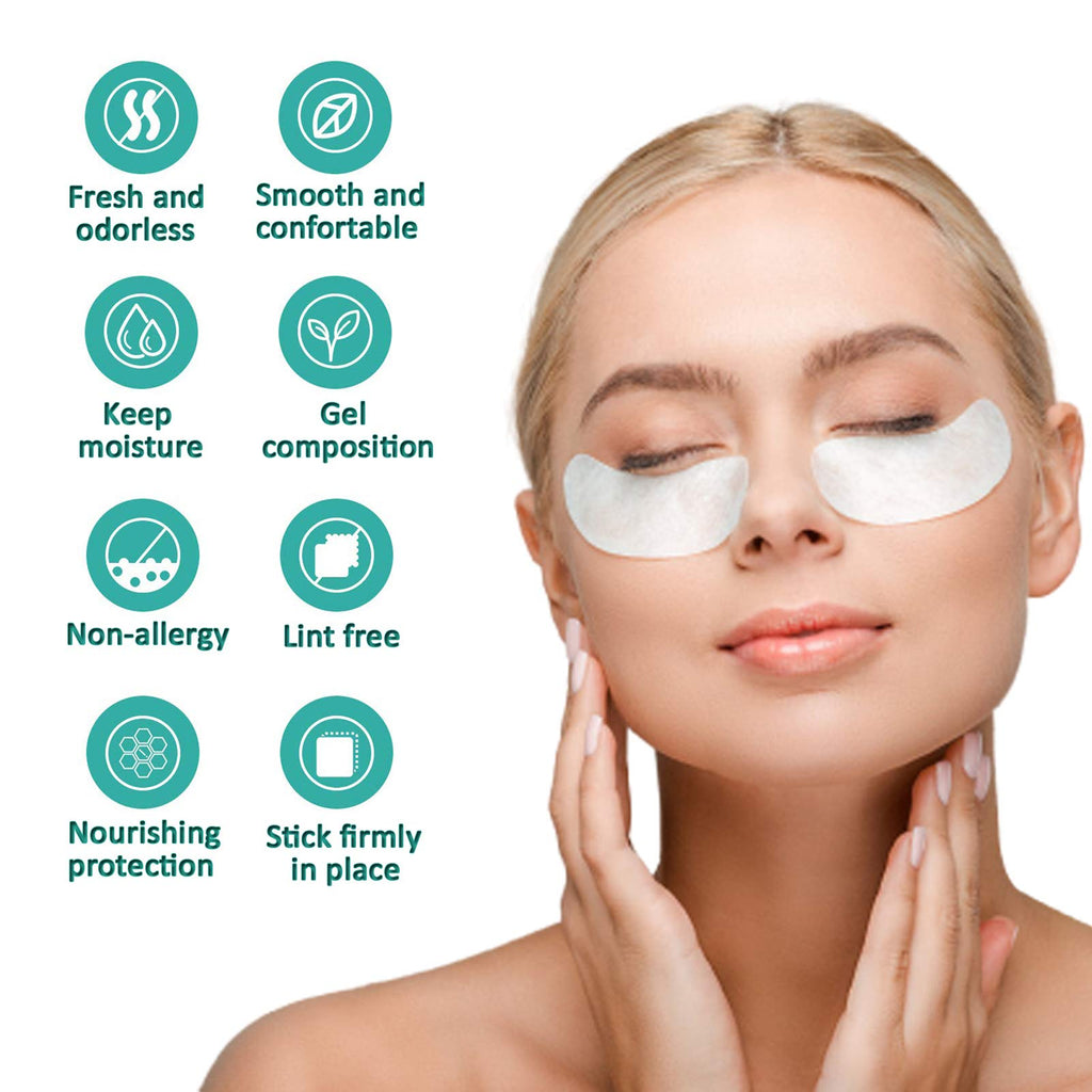 Professional eyelash extension tool gel eye pads