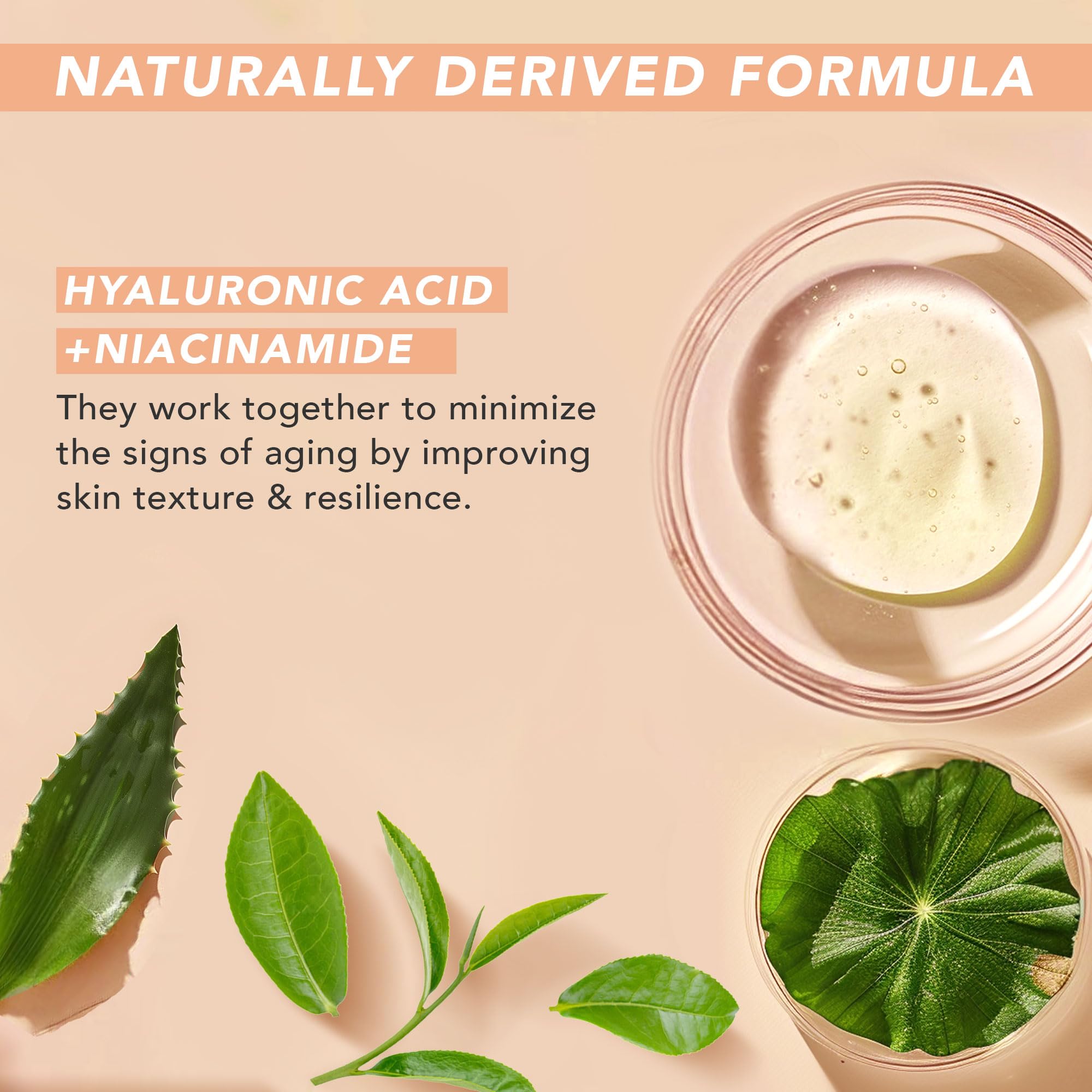 Application of Beauty by Earth under eye gel on skin