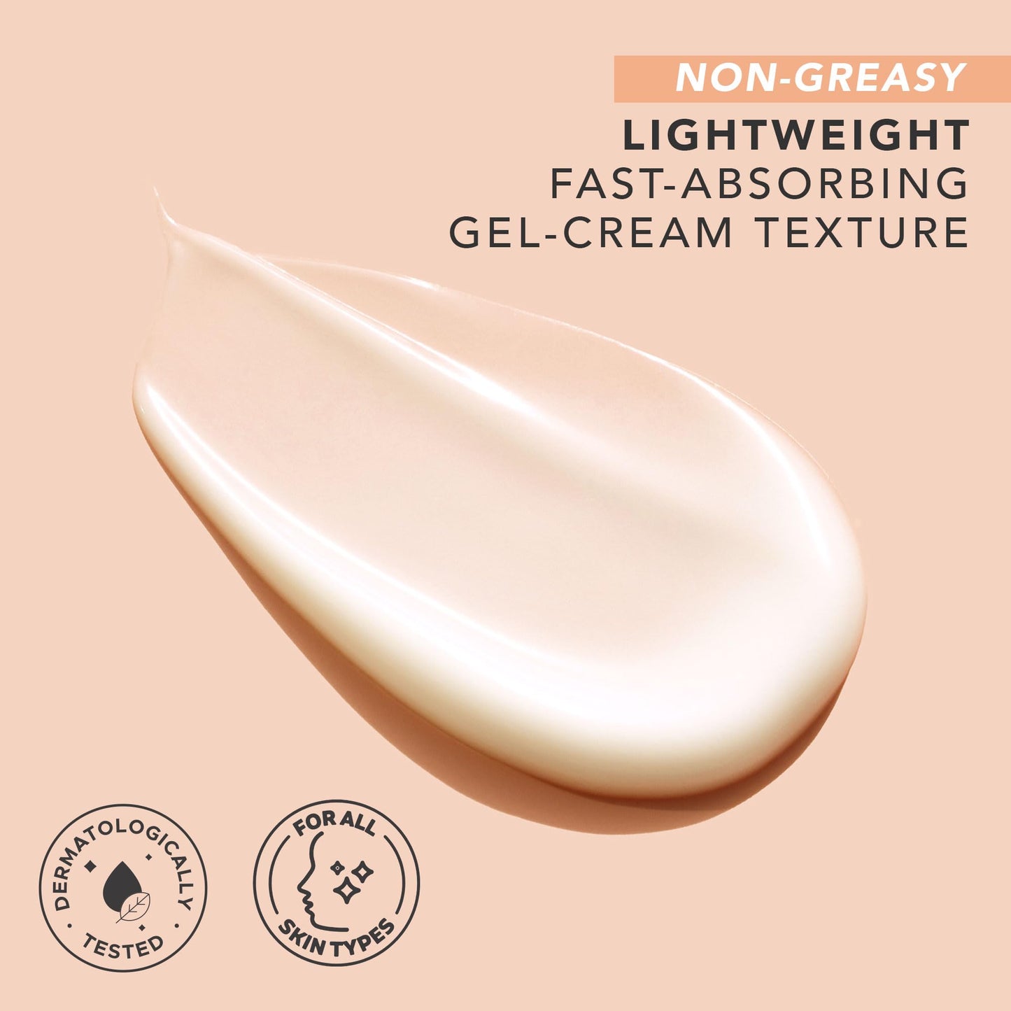 Beauty by Earth anti-aging eye gel ingredient label detail