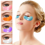 Newfacefure eye gel pads active ingredient skincare display