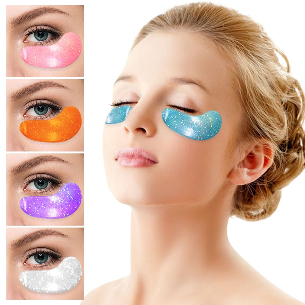 Newfacefure eye gel pads active ingredient skincare display
