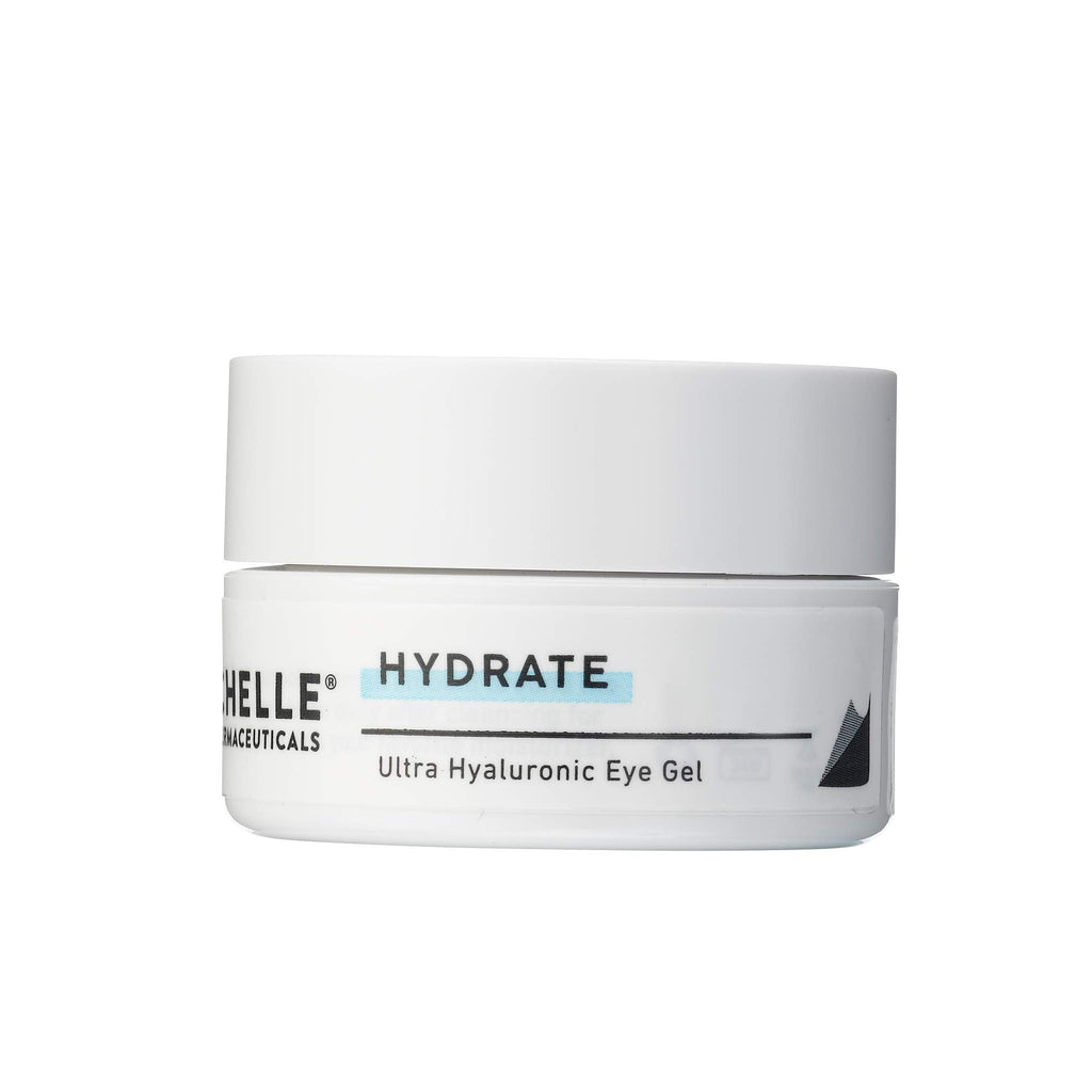MyChelle vegan eye treatment jar open texture display