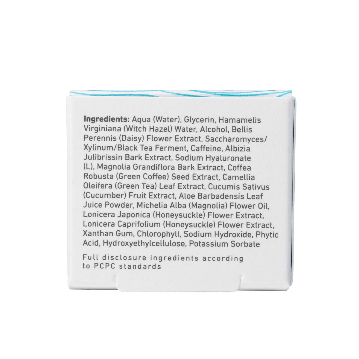 MyChelle hydrating eye gel size comparison angle