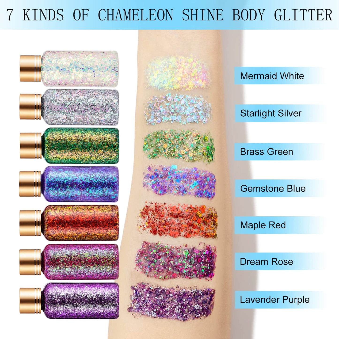 Self adhesive holographic festival cosmetic glitter gel texture close up view