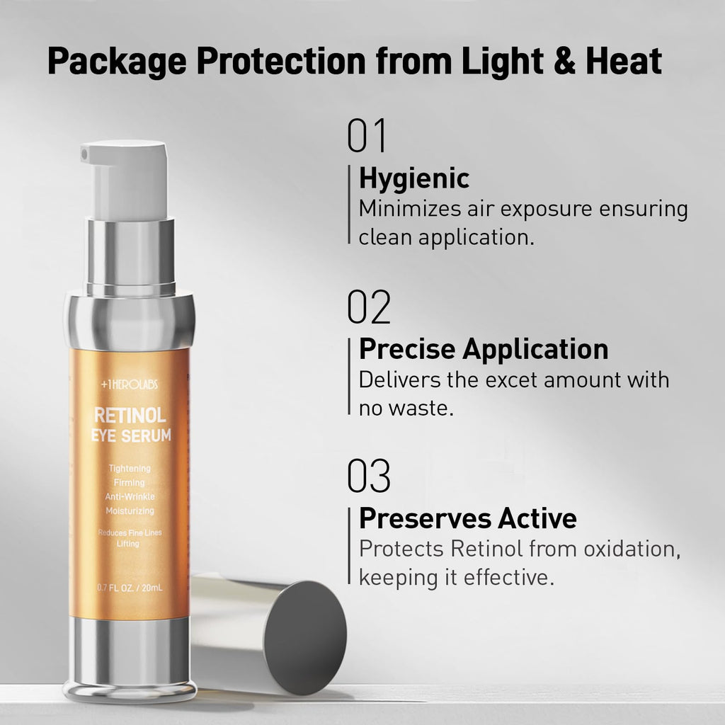 +1Herolabs Retinol Eye Cream lifestyle skincare setting