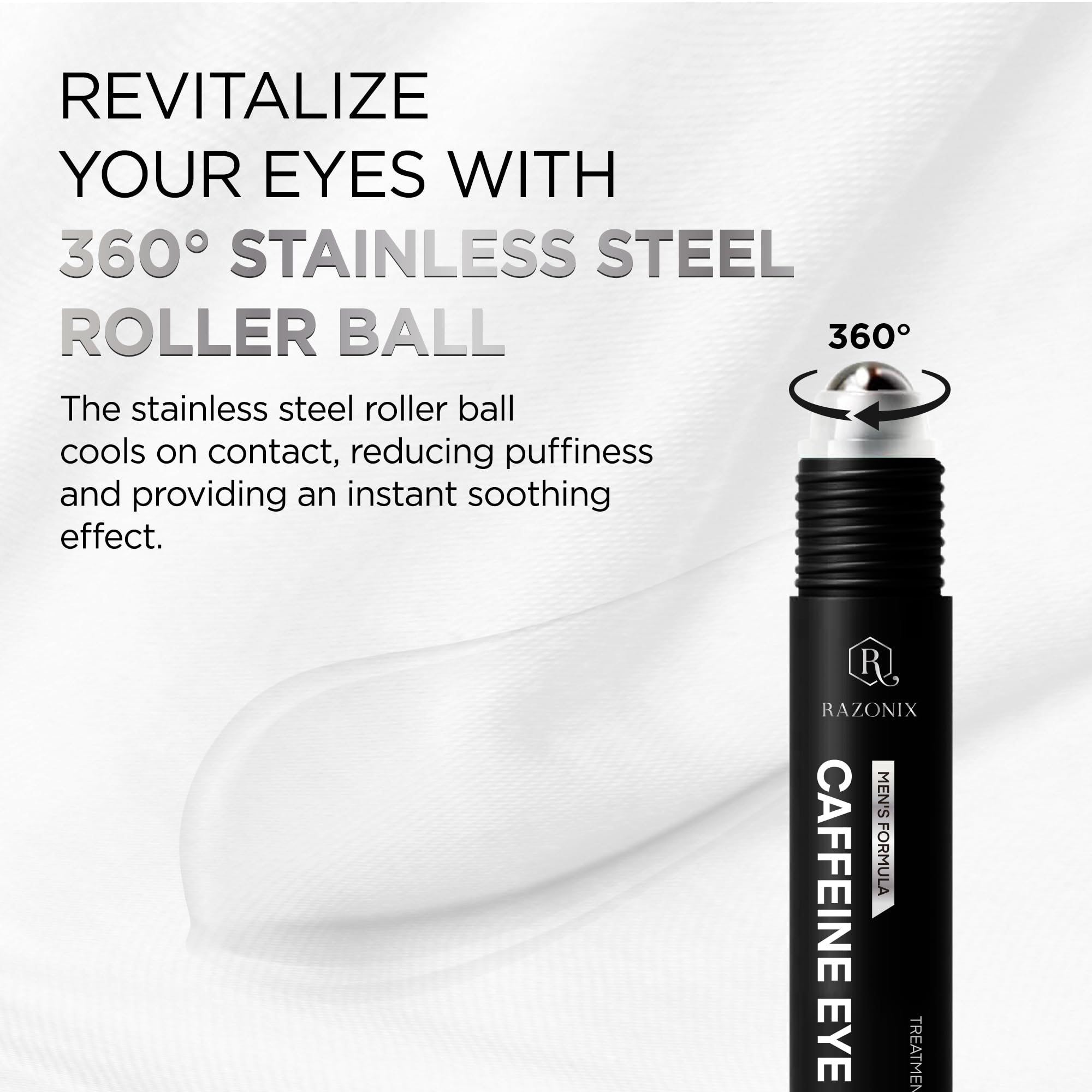 Razonix eye treatment for dark circles and puffiness bottle