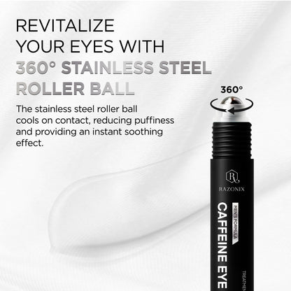 Razonix eye treatment for dark circles and puffiness bottle