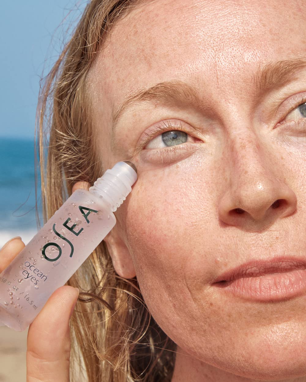 Osea Ocean Eyes serum packaging and bottle side view