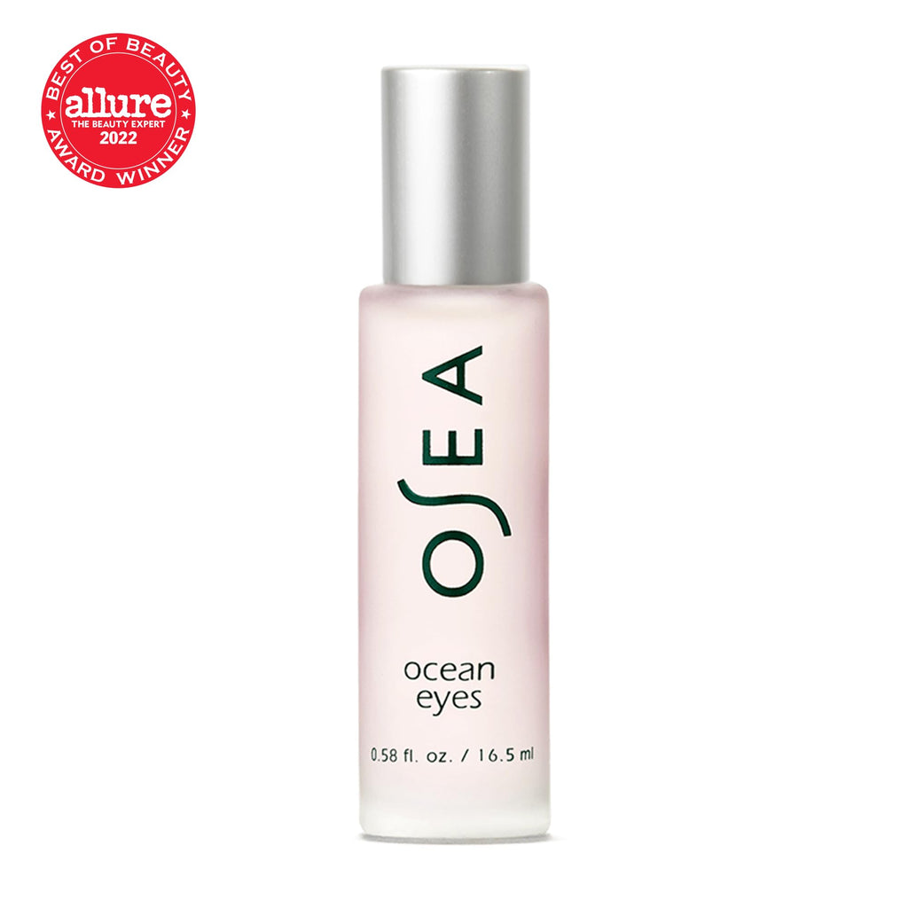 Osea Ocean Eyes Age Defying Eye Serum texture swatch on skin
