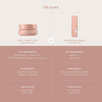 Travel friendly Itk Skincare eye stick for puffy eyes