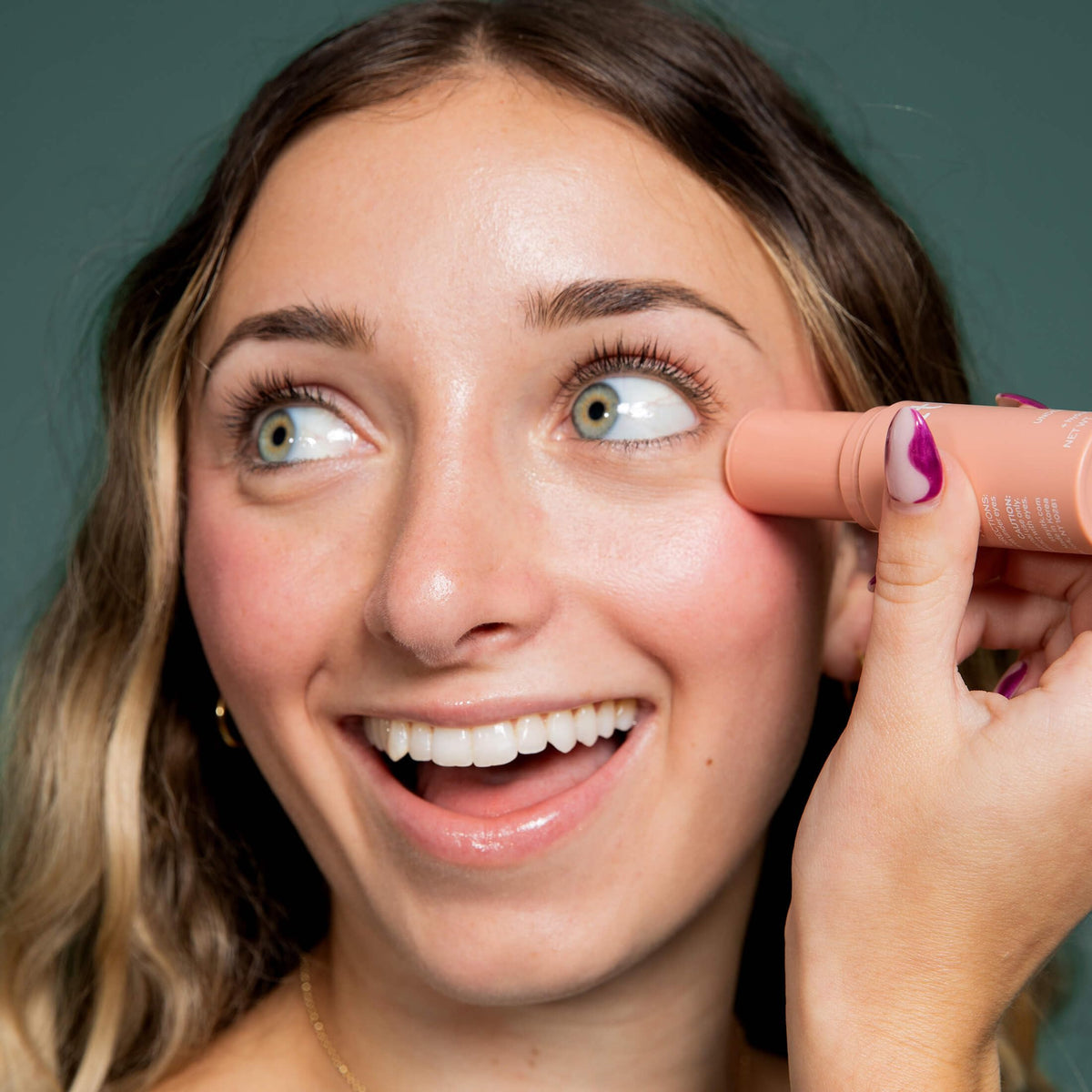 Rotating view of Itk Skincare Under Eye Stick moisturizer
