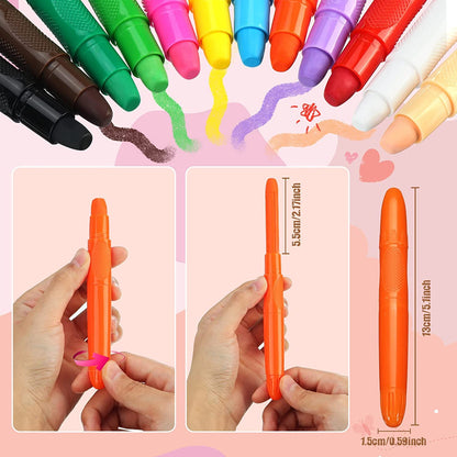 Hypoallergenic washable kids makeup pens for birthday party designs