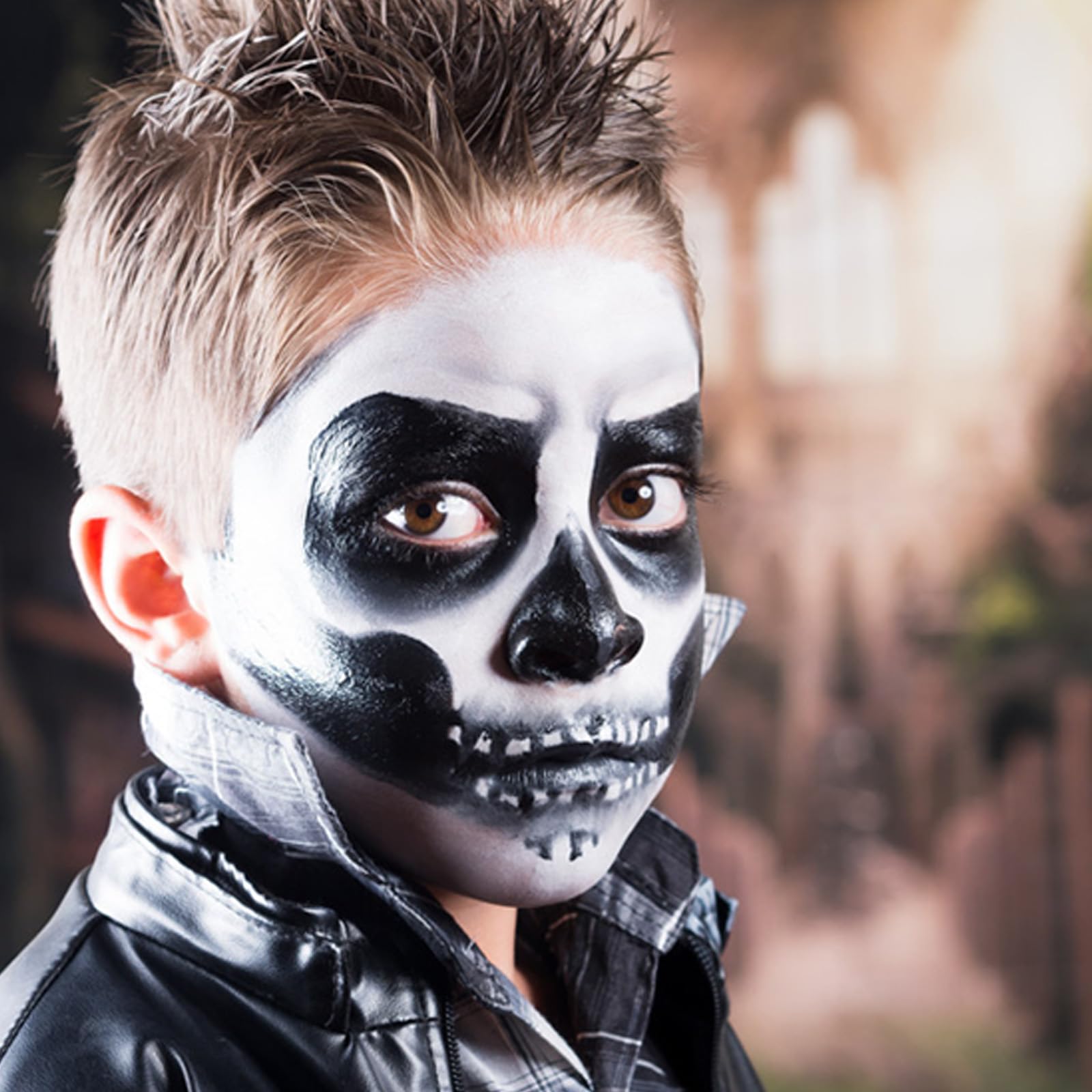 Paminify professional cosplay face painting duo pack with product dimensions and volume details