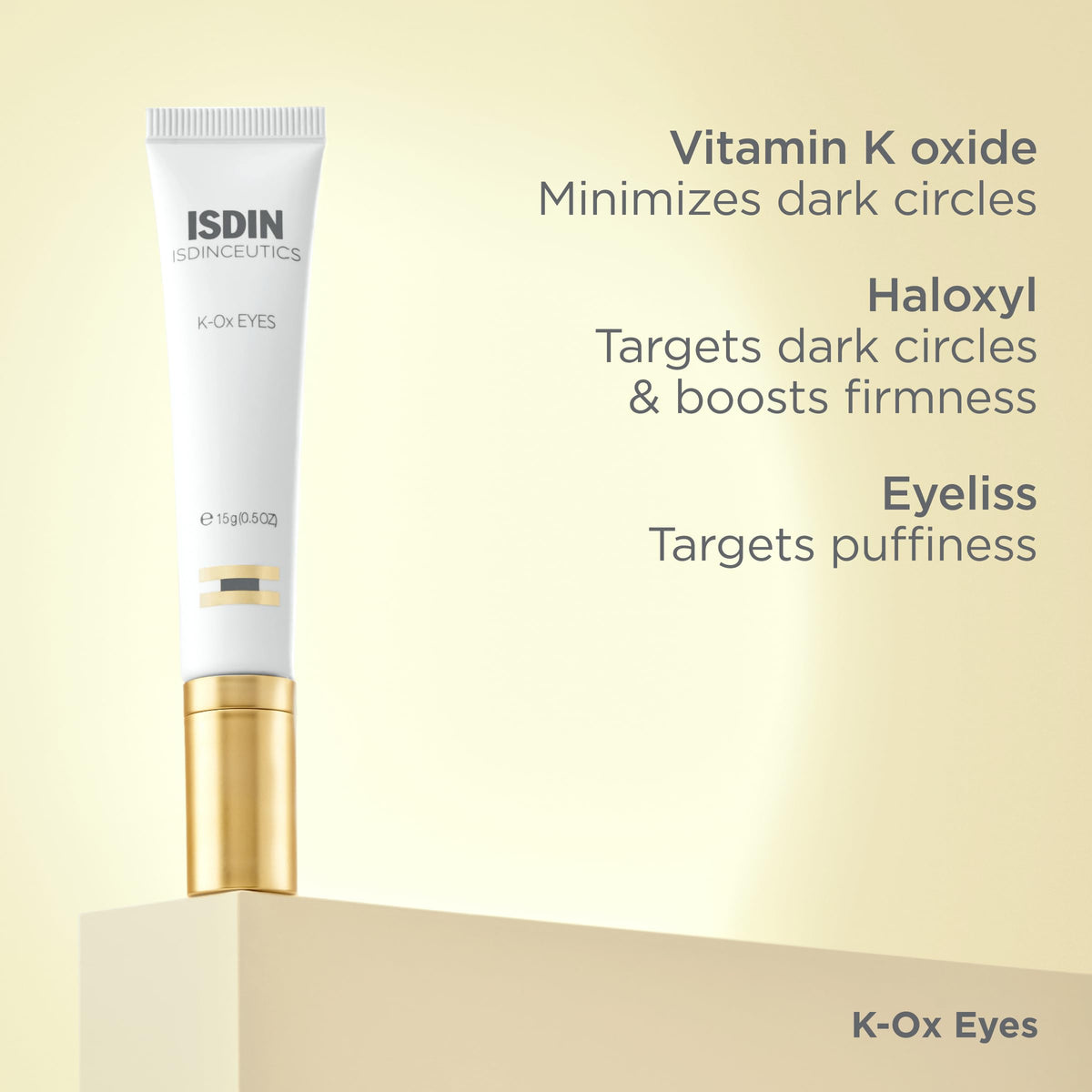 ISDIN Isdinceutics K-Ox Eyes travel friendly 15 gram size view
