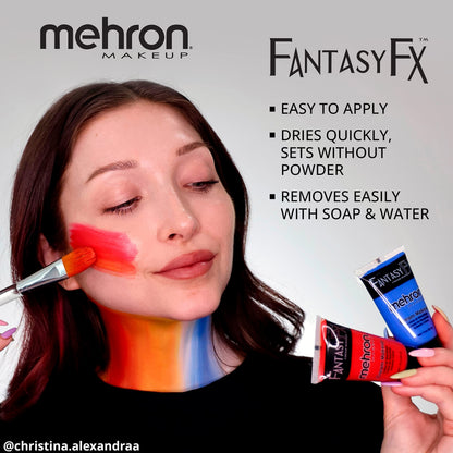 Authentic USA imported Mehron special effects green face paint