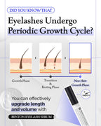 Benton Honest Eyelash Serum applied on eyelashes